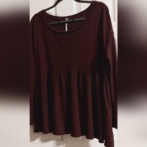 Free People Babydoll Top